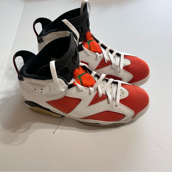 Air Jordan 6 Retro Gatorade Shoes Sneakers Like Mike Orange 384664-145 Sz 12 - Picture 5 of 13